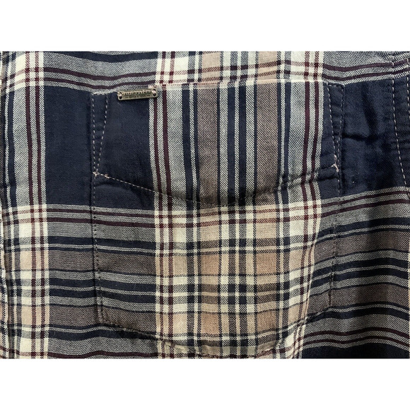 BUFFALO DAVID BITTON Plaid Long Sleeve Button-Down Casual Shirt Men's Size XL - Picture 3 of 12